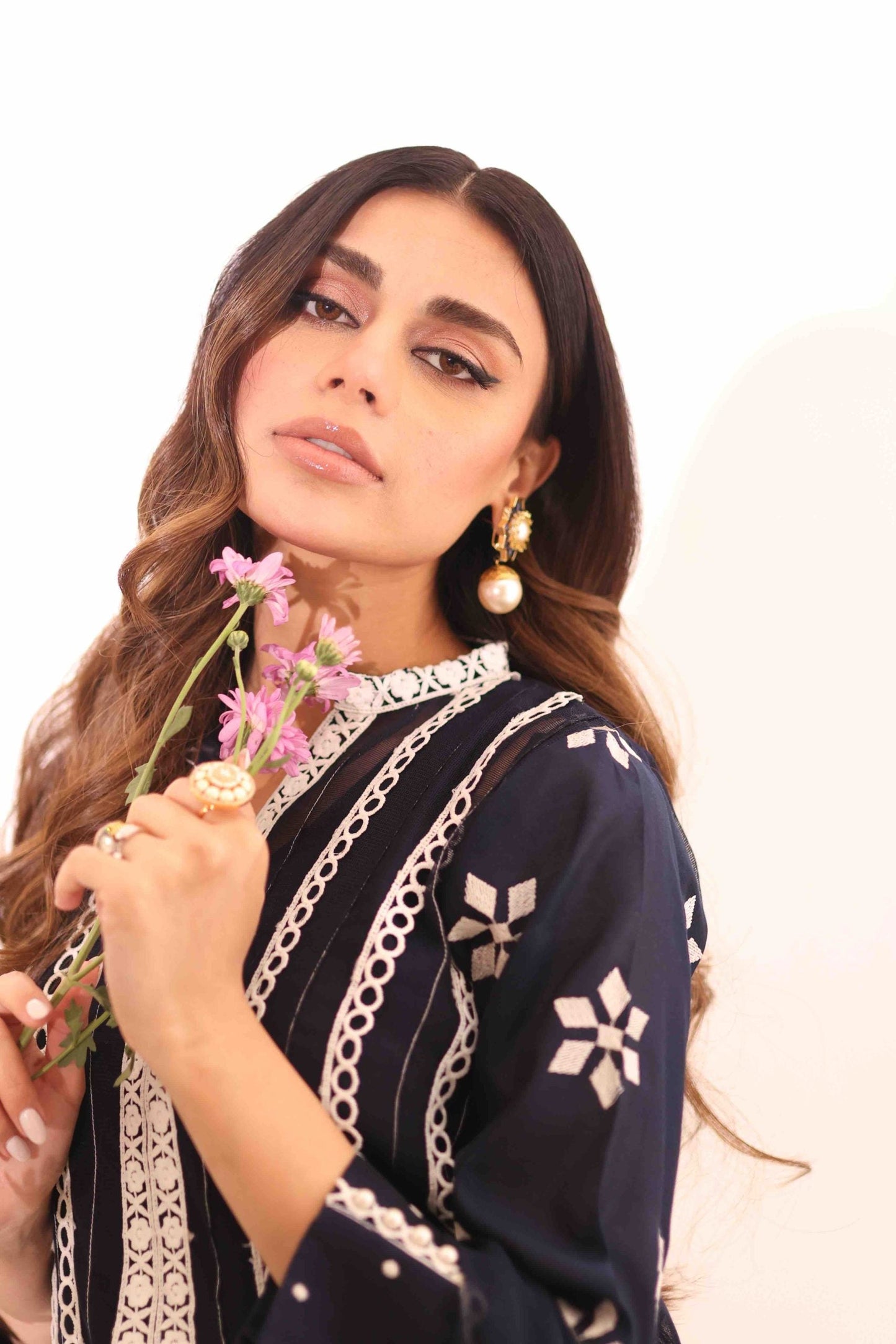 NAVY ORCHID | UMEED | RJS PRET