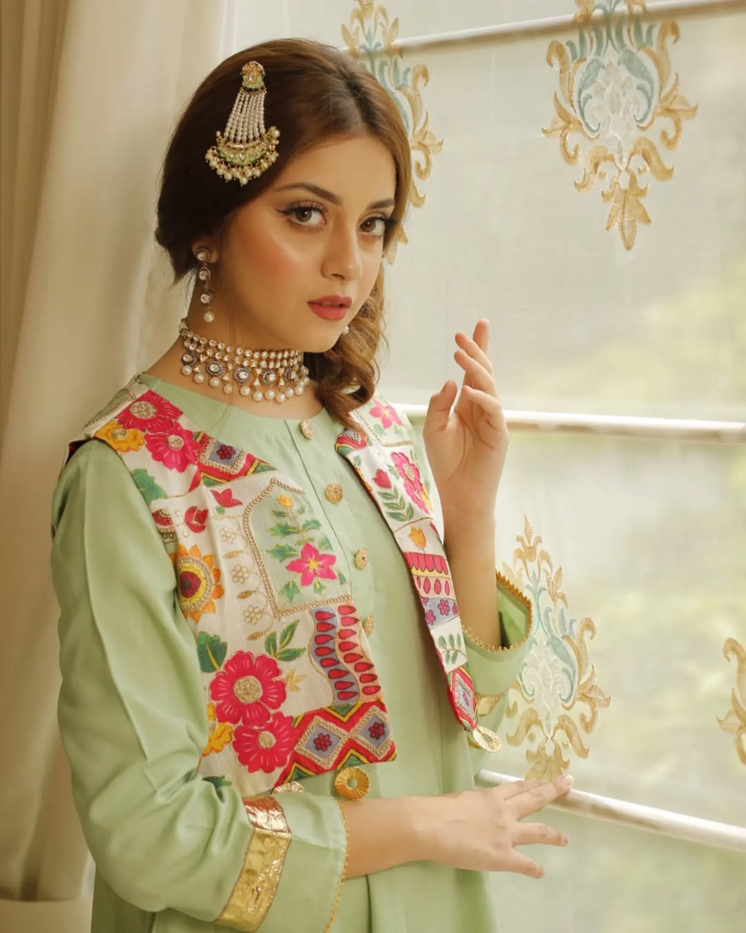 BLOOMING GRAPE GREEN | RJS PRET