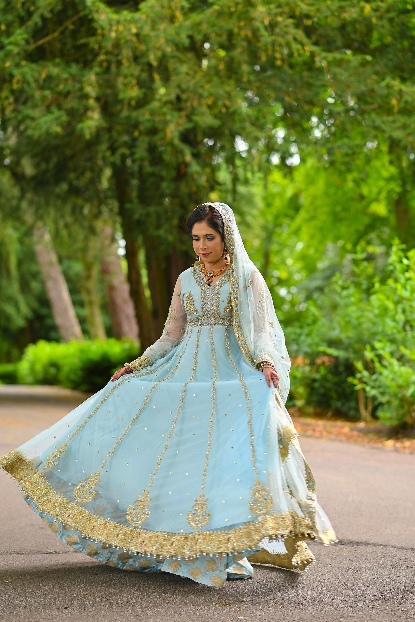 MYSTIQUE ICE BLUE KALIDAAR | FORMAL |RJ’S PRET
