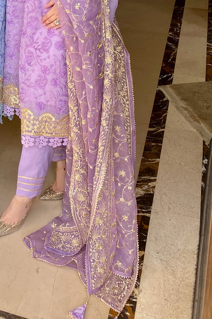 SINGHAR LILAC DUPATTA | MEETHI EID | RJS PRET