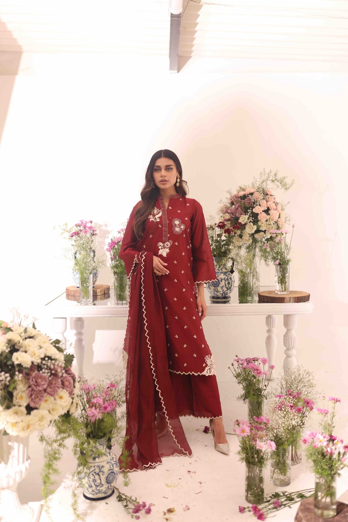 RED DAHLIA | UMEED | RJS PRET