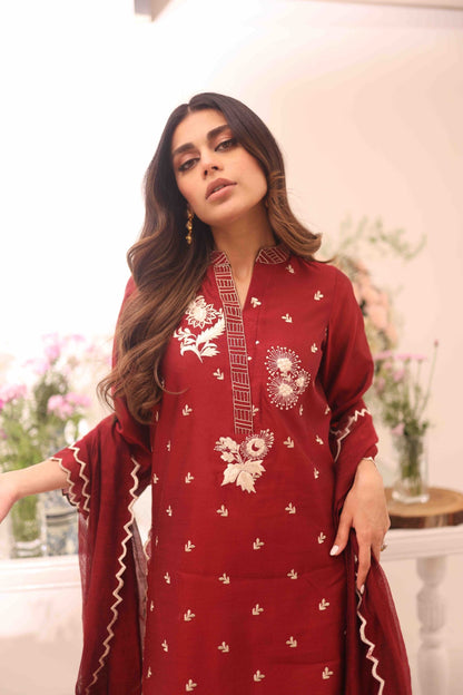 RED DAHLIA | UMEED | RJS PRET