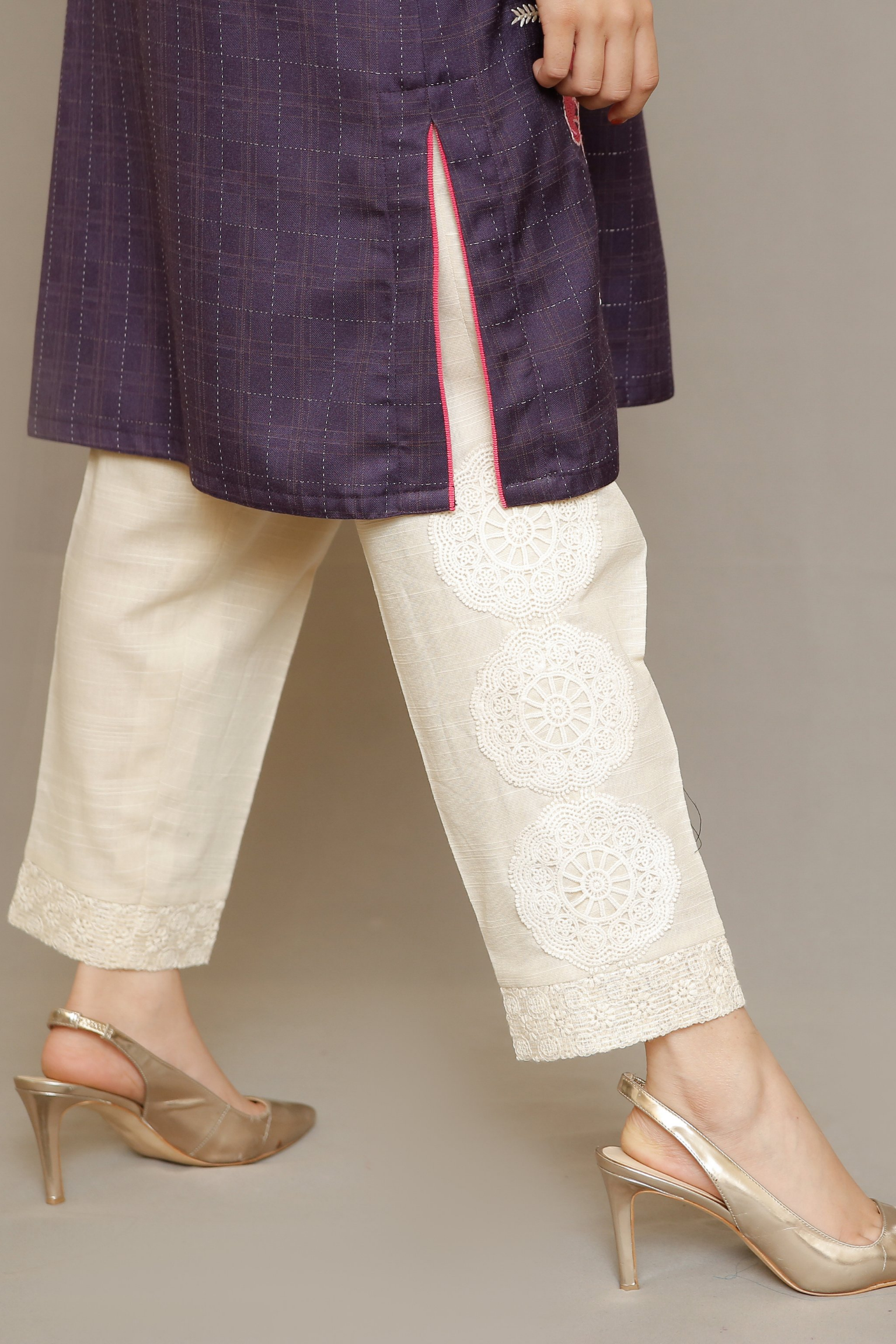 Khaddar Pants