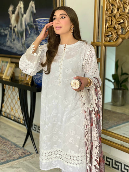 WHITE DELUXE | MEETHI EID | RJS PRET