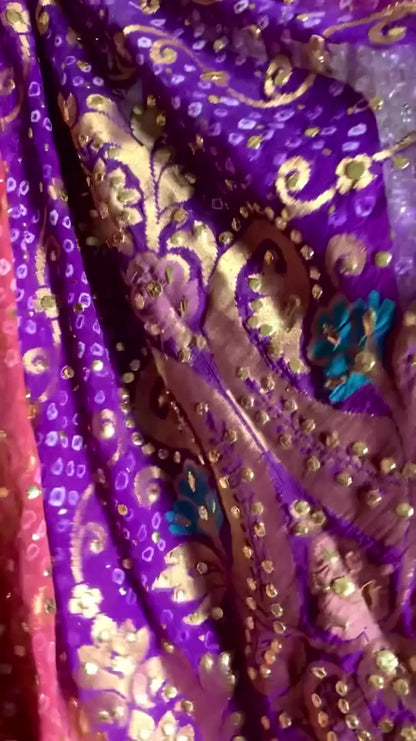 Rebecca- mukesh banarsi chiffon dupatta