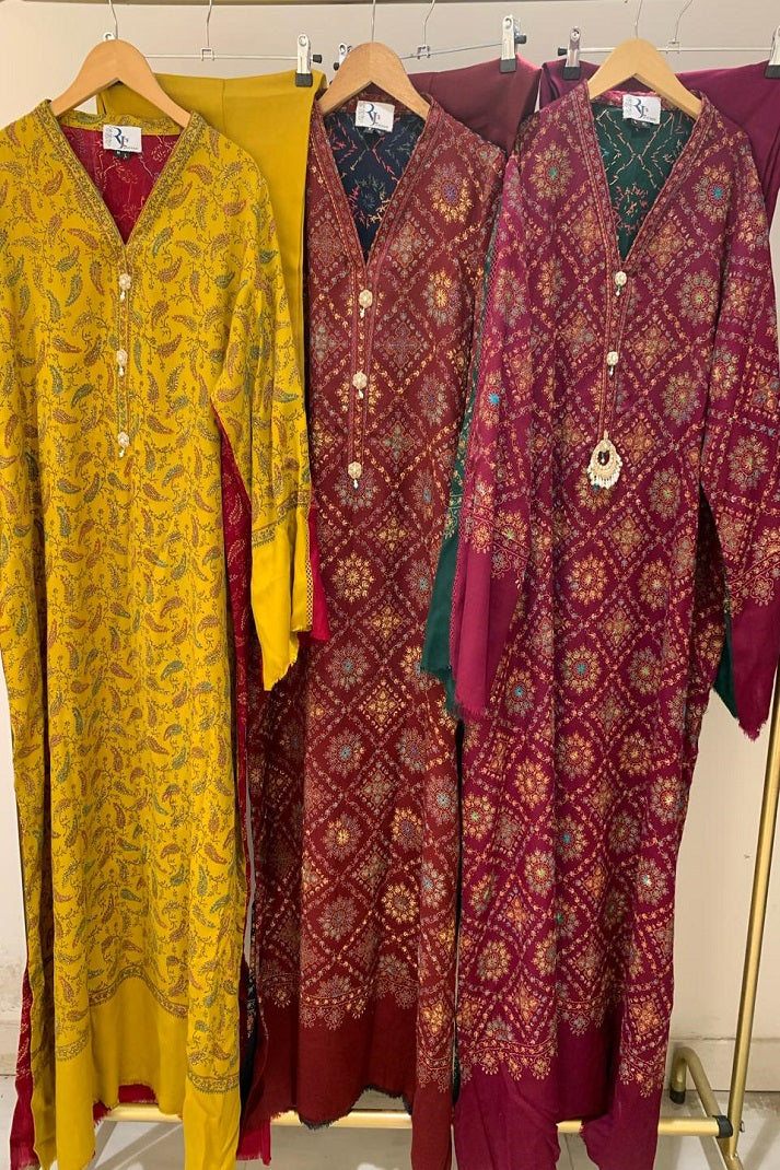 SHAWL KAFTAN -2| KAFTAN SERIES| RJS PRET