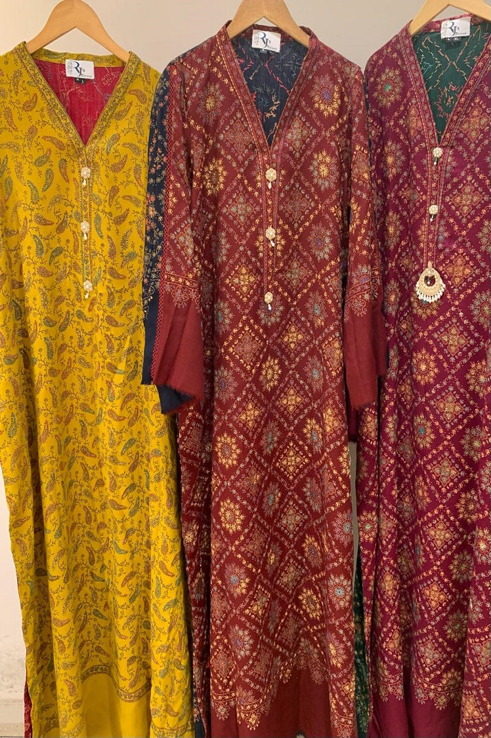 SHAWL KAFTAN -2| KAFTAN SERIES| RJS PRET