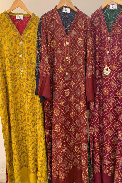 SHAWL KAFTAN -2| KAFTAN SERIES| RJS PRET